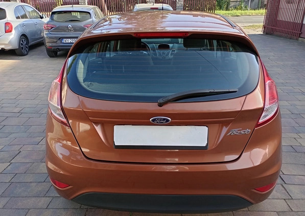 Ford Fiesta cena 25700 przebieg: 114000, rok produkcji 2014 z Oborniki małe 106